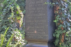 Hrob Jana Srdce - krejčí - detail