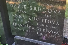Hrob Ladislava Srdce - bankovní úředník - detail